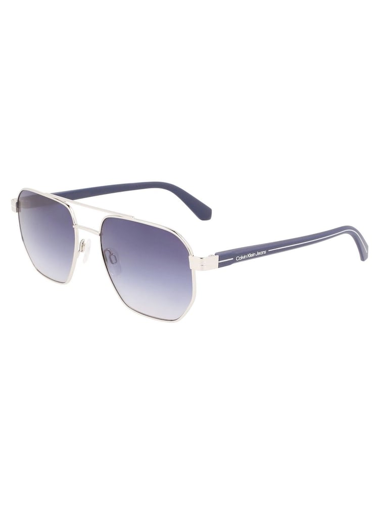 Calvin Klein Jeans Silver Sunglasses - Image 3 of 3