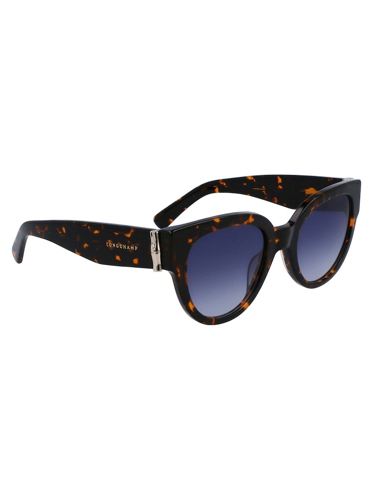 Longchamp Dark Green Havana LO733S Sunglasses - Image 1 of 3 Longchamp Dark Green Havana LO733S Sunglasses - Image 1 of 3