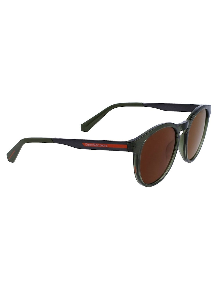 Calvin Klein Jeans Orange CKJ22643S Sunglasses - Image 2 of 3 Calvin Klein Jeans Orange CKJ22643S Sunglasses - Image 2 of 3