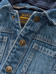 Denim - Bomberjacke mit Kapuze (3 M.–10 J.) - Bild 9 von 10