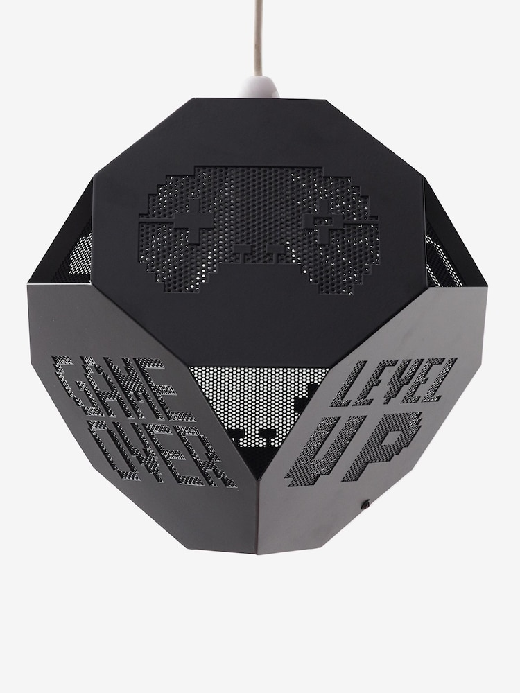 Black Pixel Gamer Easy Fit Lamp Shade - Image 5 of 6