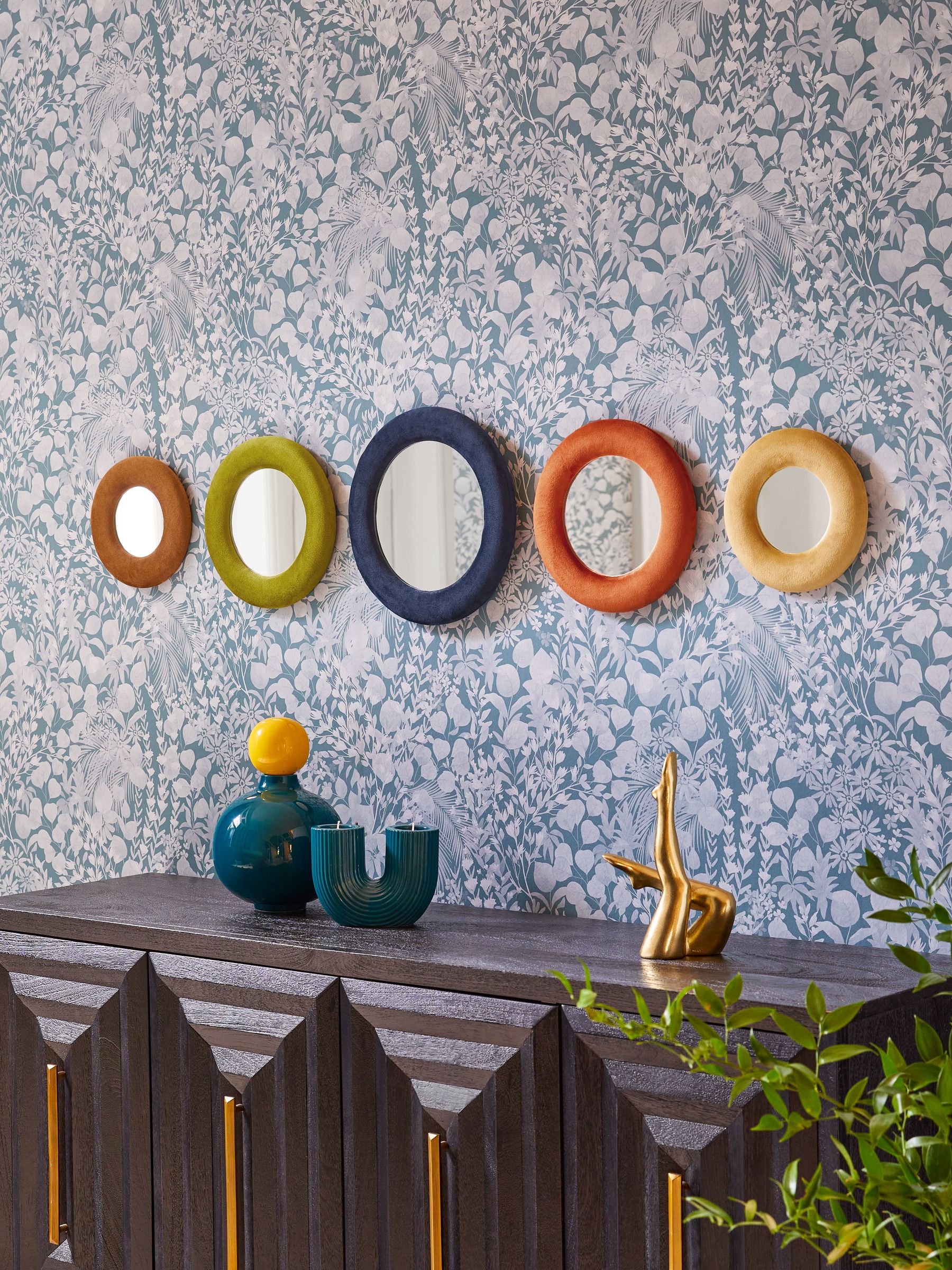 Buy Set of 5 Multi Round Wall Mirrors from the Next UK online shop
