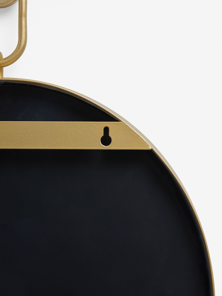Gold Fob Detail Wall Mirror - Image 7 of 7