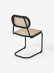 MADE.COM Black Leora Dining Chair - Image 2 of 3