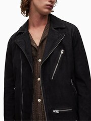 AllSaints Black Iro Biker Jacket - Image 5 of 6