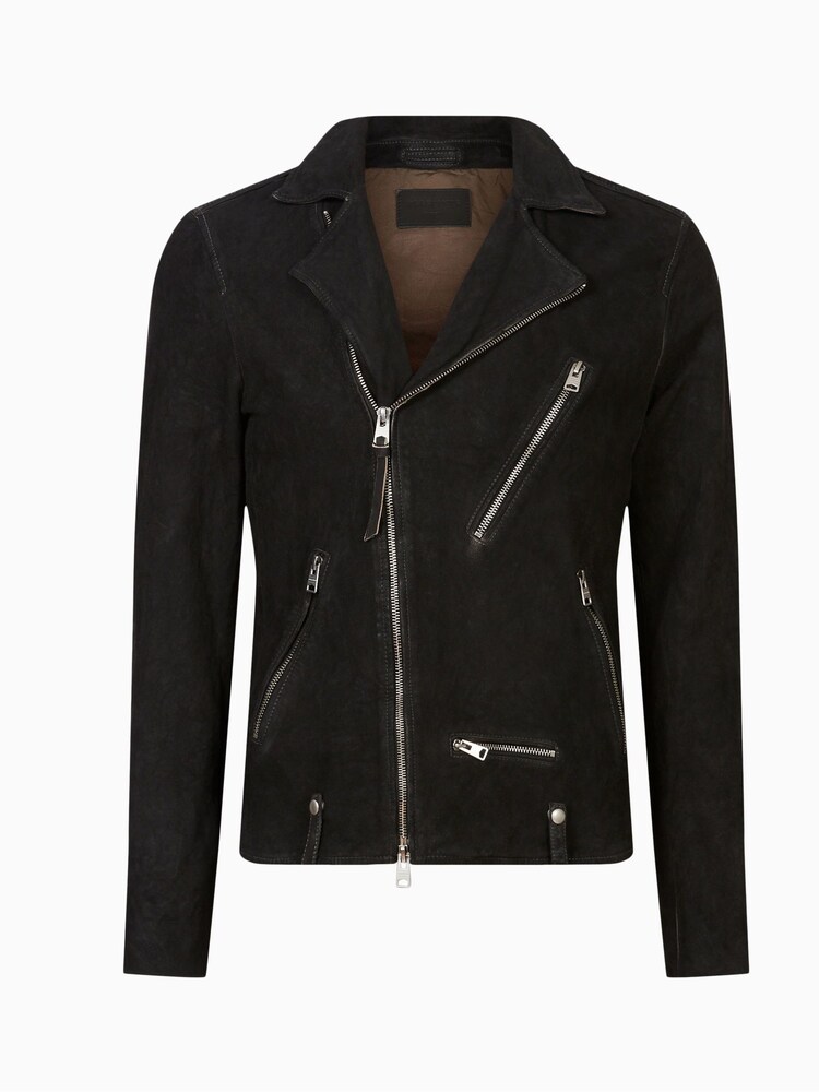 AllSaints Black Iro Biker Jacket - Image 6 of 6