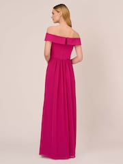 Adrianna Papell Crepe Chiffon Gown - Image 2 of 5