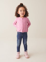 Pink Bobble Cardigan (3mths-10yrs) - Image 3 of 7