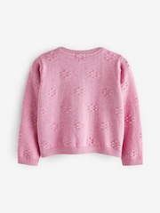Pink Bobble Cardigan (3mths-10yrs) - Image 6 of 7