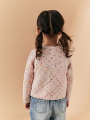 Pink Rainbow Spot Cardigan (3mths-7yrs) - Image 3 of 7