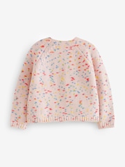 Pink Rainbow Spot Cardigan (3mths-7yrs) - Image 6 of 7