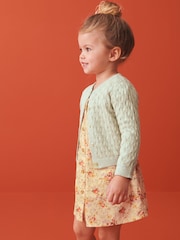Metino zelena - Pointelle pletena jopa (3mths-10yrs) - Slika 3 iz 7