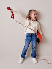 Ecru Cream Button-Up Cardigan (3-16yrs) - Image 2 of 8