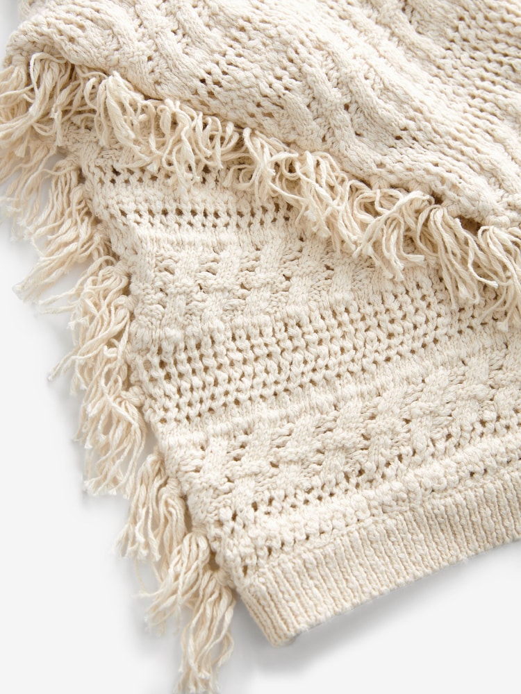بيج فاتح - Tassle Cardigan (3-16yrs) - صورة 7 من 7 بيج فاتح - Tassle Cardigan (3-16yrs) - صورة 7 من 7