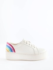 White Rainbow Chunky Trainers - Image 7 of 10