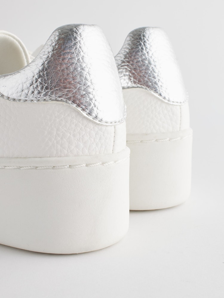White Chunky Trainers - Image 9 of 9 White Chunky Trainers - Image 9 of 9