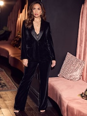 Myleene Klass Velvet Suit Black Trousers - Image 1 of 4