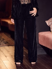 Myleene Klass Velvet Suit Black Trousers - Image 4 of 4