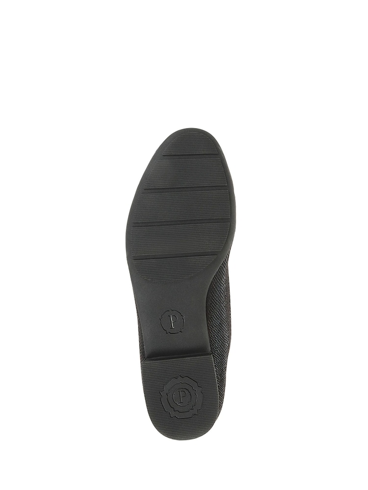 Pavers Black Pavers Ballet Black Flats - Image 5 of 5