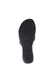 Pavers Silver Pavers Embellished Mule Sandals - Image 4 of 5