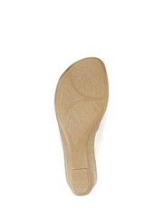 Pavers White Pavers Toe Post Wedge Sandals - Image 5 of 5