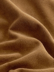 Brown Cord Twin Pocket Western Long Sleeve 100% Cotton Shirt - Image 9 of 9