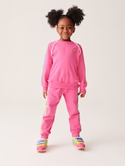 Little Bird by Jools Oliver Pink Sweatshirt and Joggers Set - Image 2 of 13