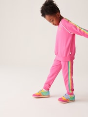 Little Bird by Jools Oliver Pink Sweatshirt and Joggers Set - Image 4 of 13