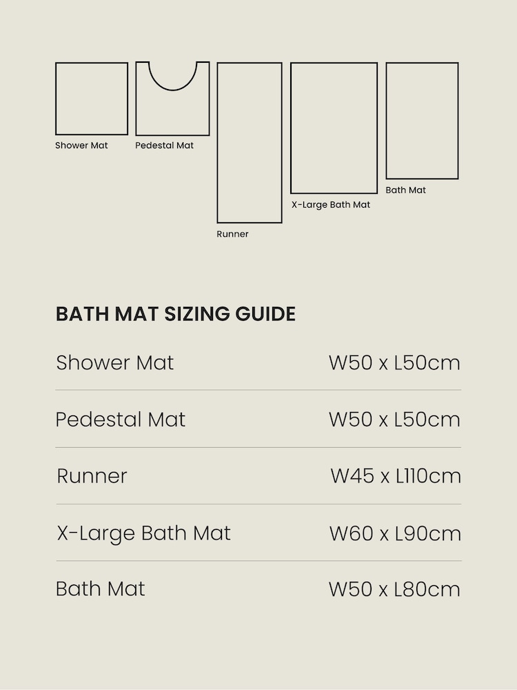 Dark Charcoal Grey X-Large Bobble Bath Mat - Image 4 of 4