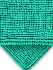 Bright Green Bobble Bath Mat - Image 3 of 4