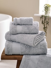 Grey Dove Egyptian Cotton Towel - Image 1 of 5