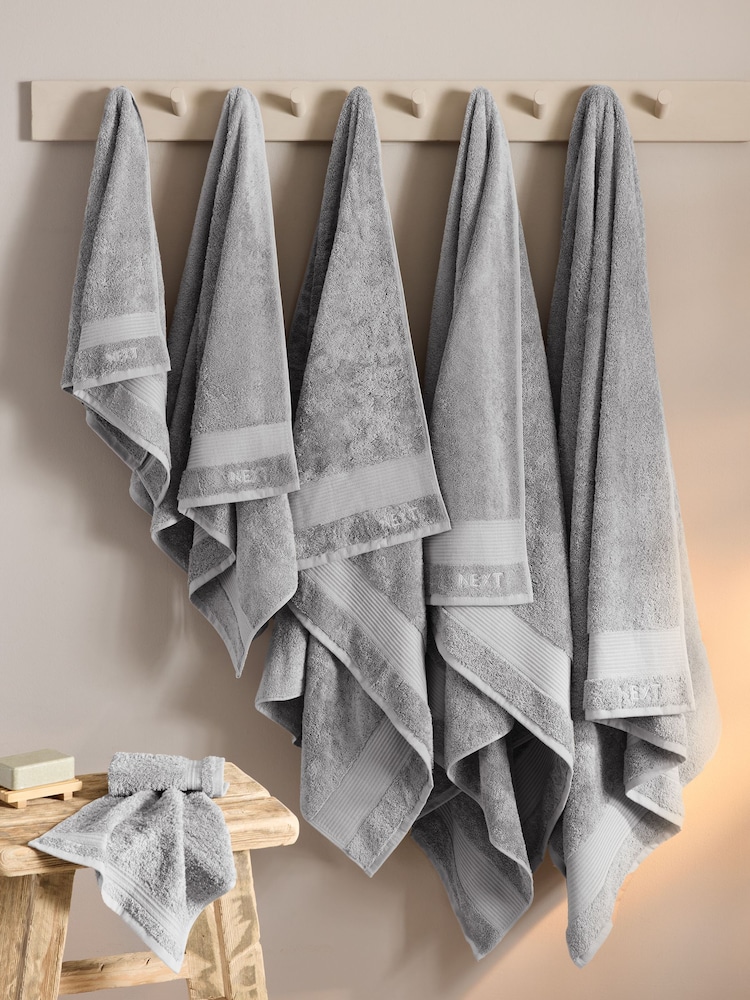 Grey Dove Egyptian Cotton Towel - Image 2 of 5