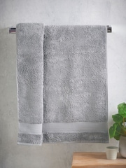 Grey Dove Egyptian Cotton Towel - Image 6 of 8