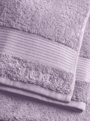 Purple Lilac Egyptian Cotton Towel - Image 3 of 5
