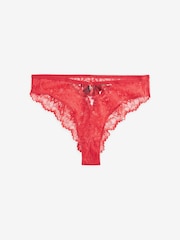 B by Ted Baker Pink Floral Lace High Leg Knickers - Image 4 of 4