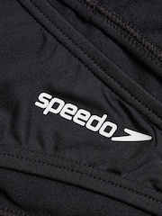 Черный - Speedo Женская быстросохнущая завышенная талия бикини Bottoms - Изображение 10 из 10