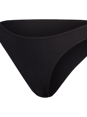 Черный - Speedo Женская быстросохнущая завышенная талия бикини Bottoms - Изображение 7 из 10