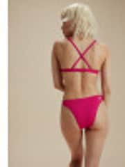 Speedo Pink Womens Quick Drying High Waisted Bikini Bottoms - Image 2 of 6