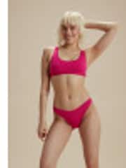 Speedo Pink Womens Quick Drying High Waisted Bikini Bottoms - Image 4 of 6