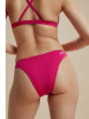 Speedo Pink Womens Quick Drying High Waisted Bikini Bottoms - Image 6 of 6