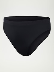 Speedo Black Womens Quick Drying High Waisted Bikini Bottoms - Image 6 of 6