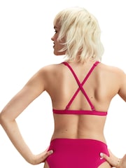 Speedo Pink Womens Quick Drying Convertible Bikini Top - Image 6 of 8