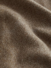 Brown Brushed 100% Cotton Twin Pocket Shacket - Image 7 of 7