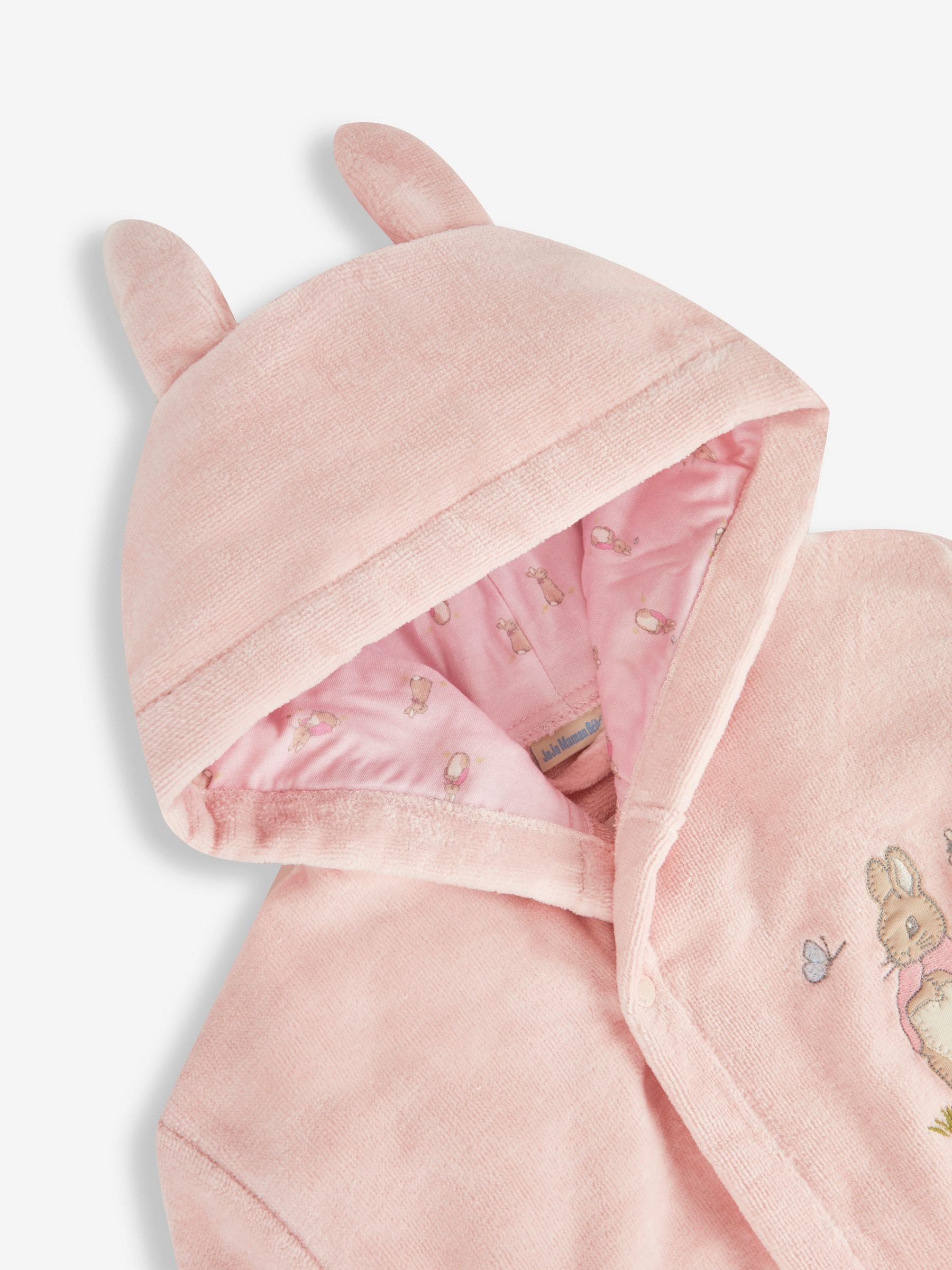 Buy JoJo Maman Bébé Pink Peter Rabbit Cotton Dressing Gown