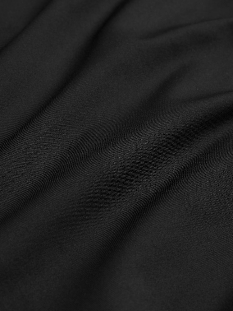 Black Corsage Trim Halterneck Tummy Control Swimsuit - Image 6 of 6