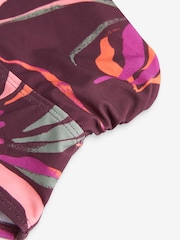 Purple Leaf High Waist Bikini Bottoms - Image 7 of 7