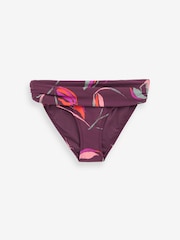 Purple Leaf Bikini Bottoms - Image 8 of 8