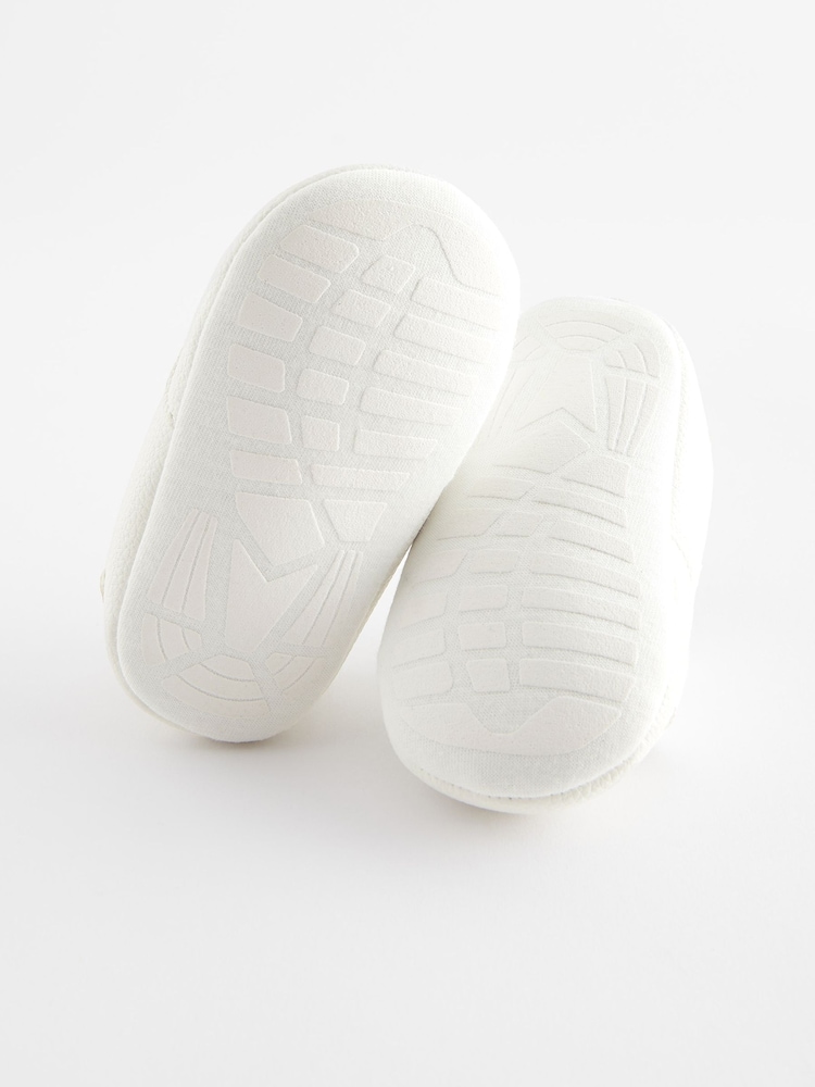 White Lace-Up Baby Trainers (0-24mths) - Image 7 of 7