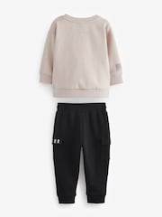 Baker by Ted Baker Sweatshirt and Cargo Joggers Set - Image 7 of 10