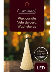 Lumineo Cream Christmas Tree LED Candle - Image 2 of 2